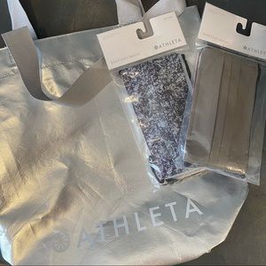 Athleta face masks set of 2 (10 Masks Total!) NWT